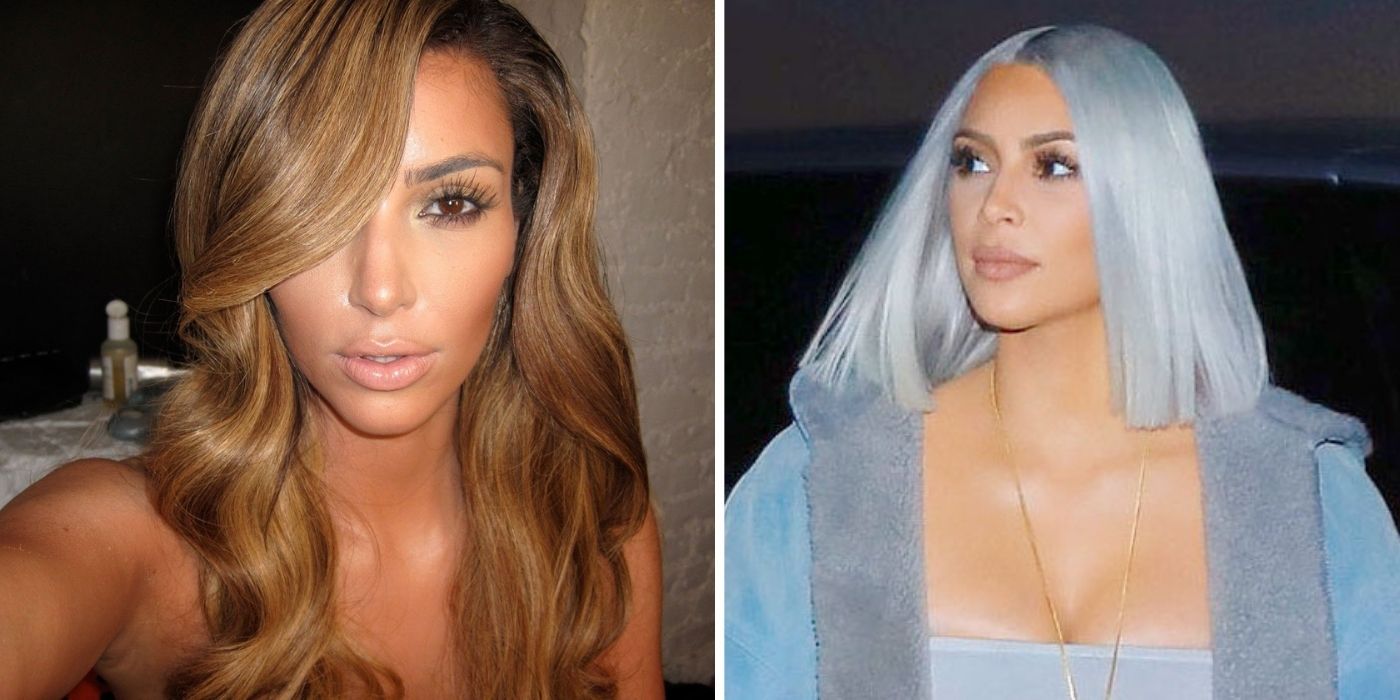 Cores de cabelo de Kim Kardashian, Classificado