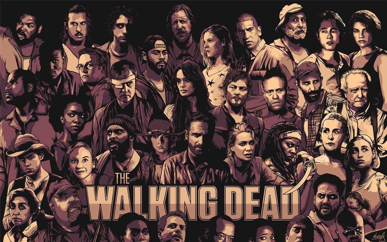 The Walking Dead foto do grupo
