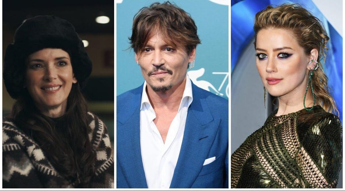 Winona Ryder defende Johnny Depp em sua batalha com Amber Heard