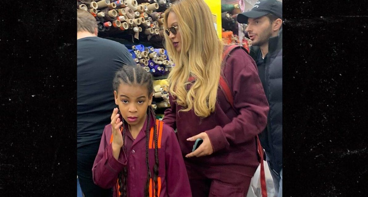 Beyoncé está transformando Blue Ivy em um modelo da Adidas e ela sai com o filho de Kim Kardashian-West, Saint