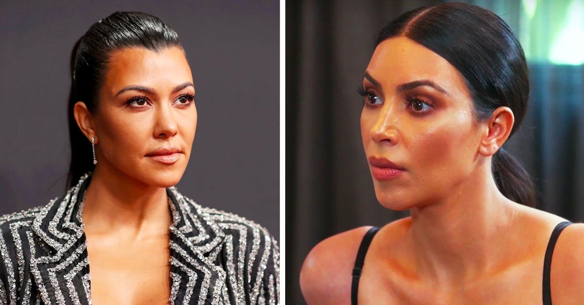 Explicação da disputa entre Kourtney e Kim Kardashian