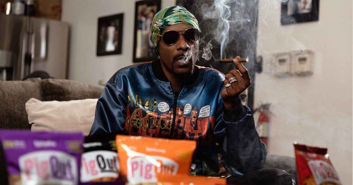 Snoop Dogg e Pigless Rinds são ambos assados ​​… Esta é a sua melhor promoção até agora
