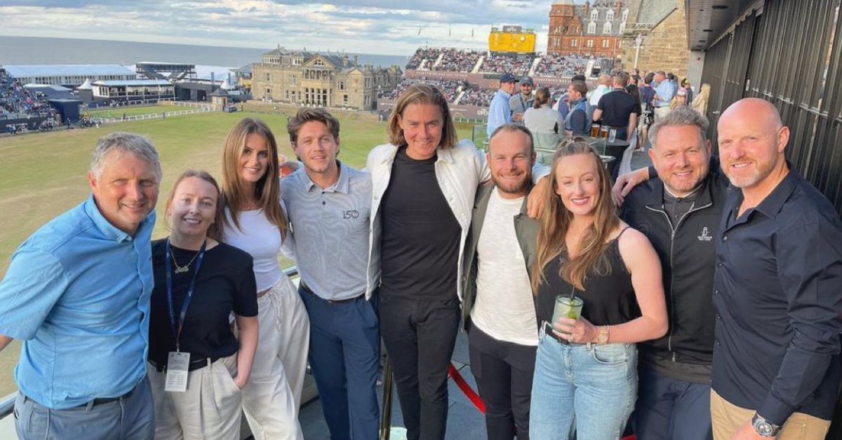 Niall Horan, Amelia Woolley e amigos vistos no US Open em 2022