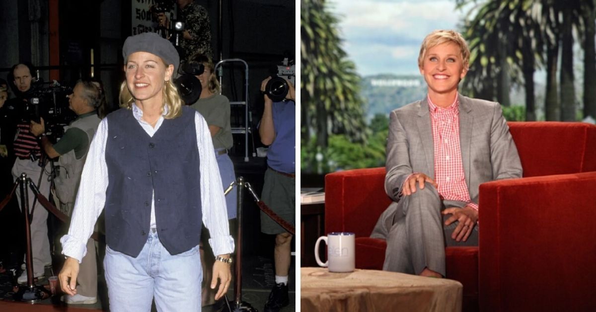16 fotos da evolução do estilo de Ellen Degeneres desde os anos 1980