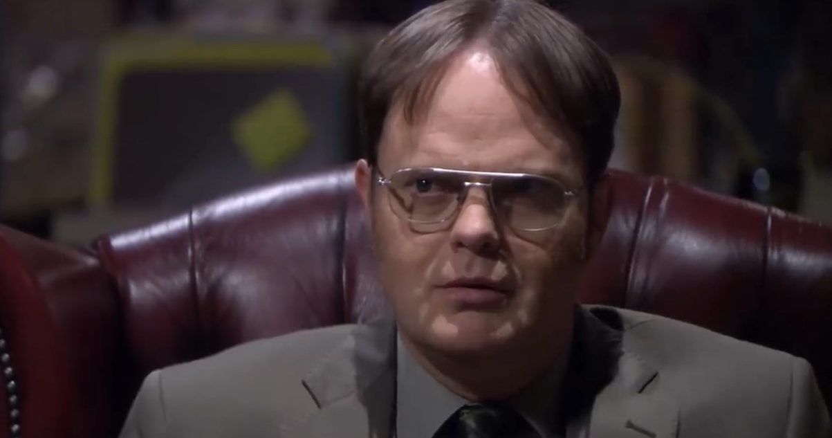 Um clipe inédito de ‘The Office’ de Dwight fazendo ‘The Matrix’ veio à tona e os fãs estão perdendo-o