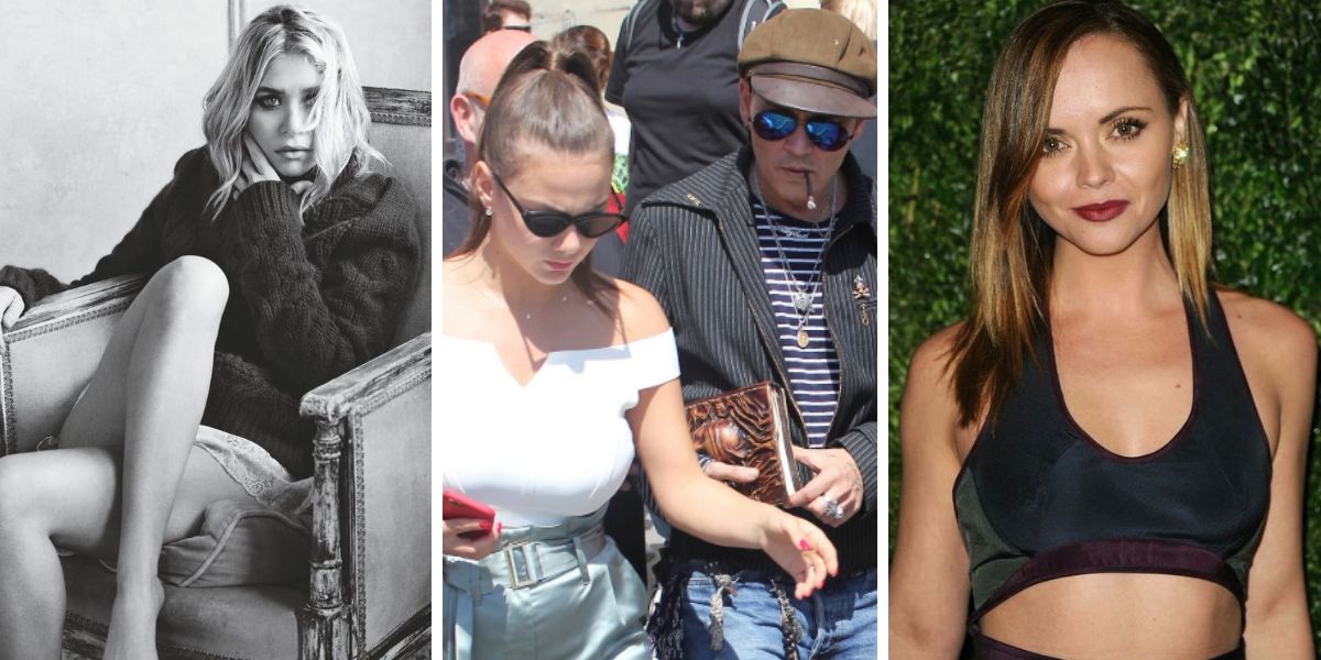 20 fotos de mulheres atraentes com quem Johnny Depp esteve