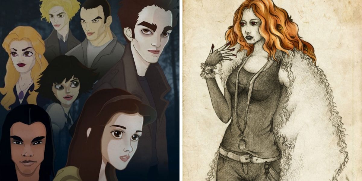 20 redesigns de Twilight que são muito melhores do que os personagens originais