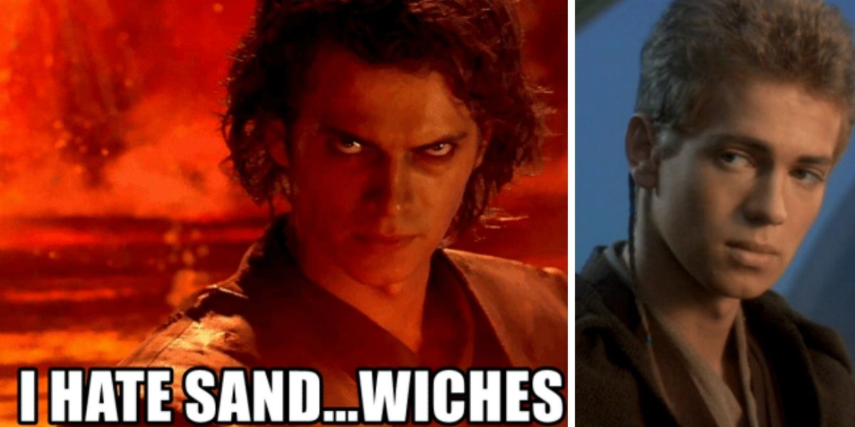 20 memes hilariantes sobre Anakin Skywalker, não podemos parar de rir de