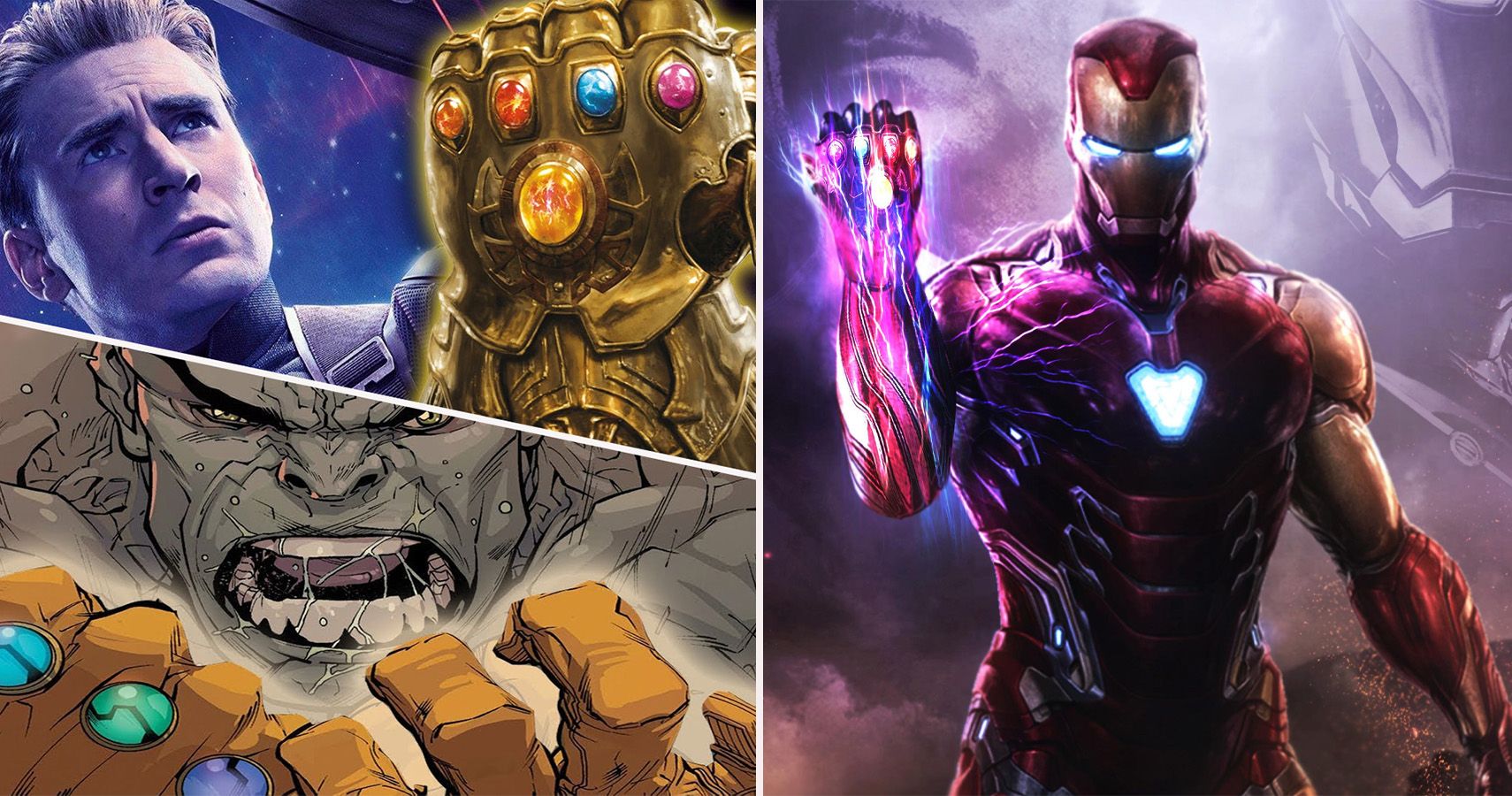 Os fãs de 20 personagens da Marvel esqueceram de usar as pedras do infinito
