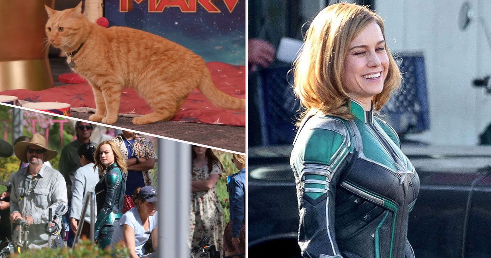 24 fotos dos bastidores que mudam completamente o Capitão Marvel
