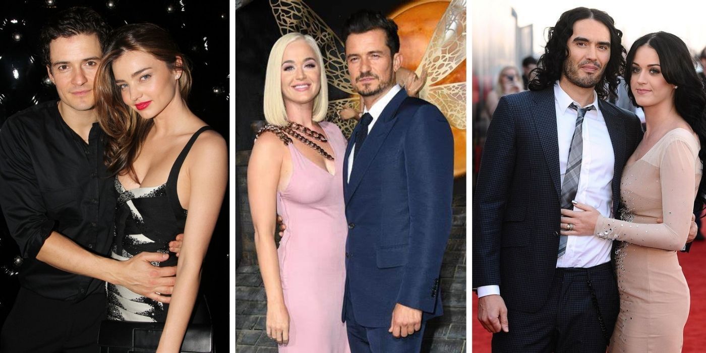 5 caras Katy Perry namorado & amp; 5 meninas namoraram com Orlando Bloom (antes de se reunirem)