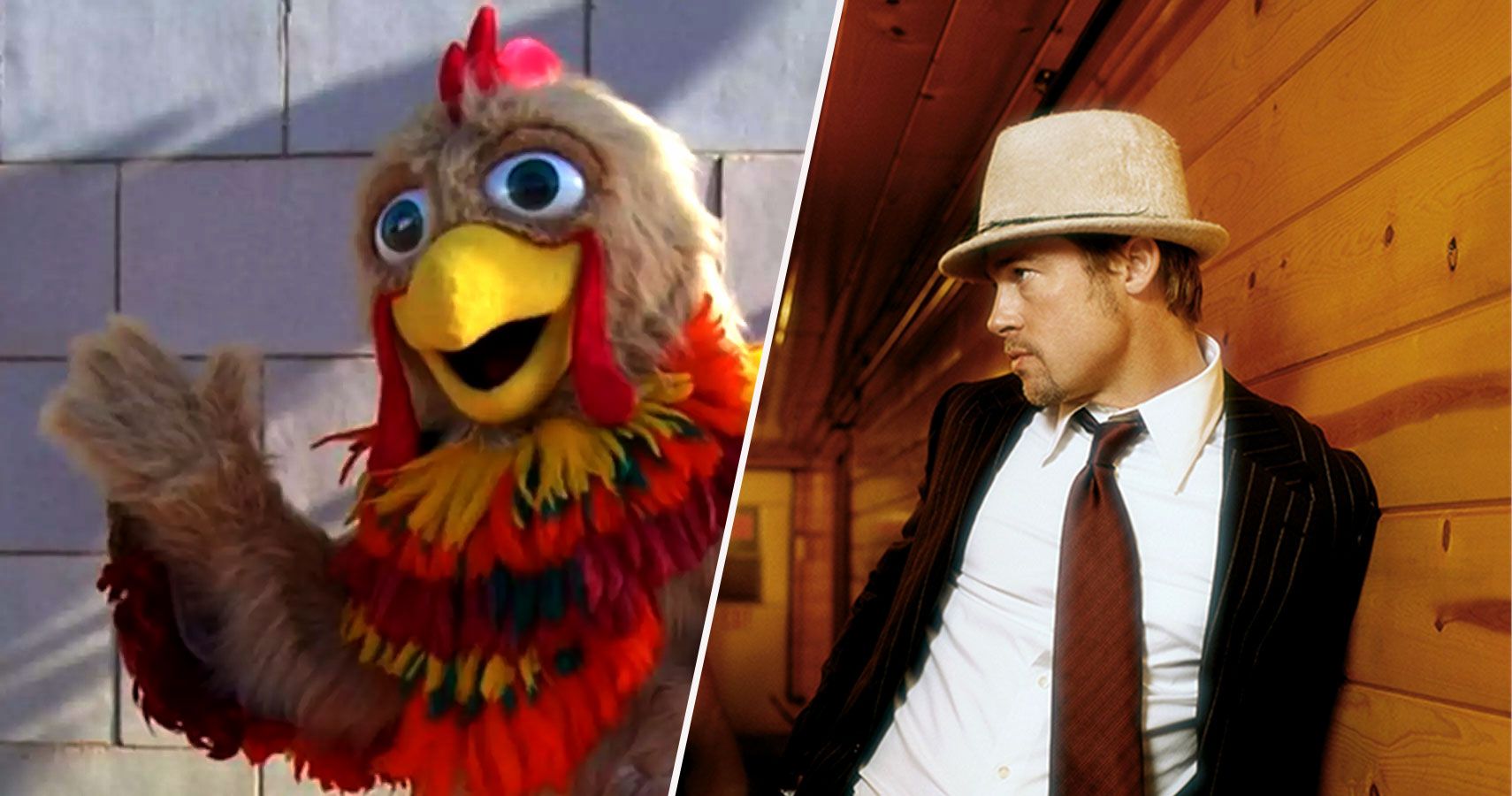 Veja por que Brad Pitt costumava se vestir de galinha para o El Pollo Loco