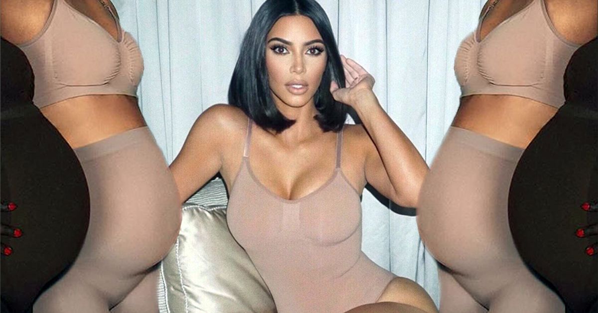 Kim Kardashian diz que usa modelagem de maternidade mesmo quando não está grávida