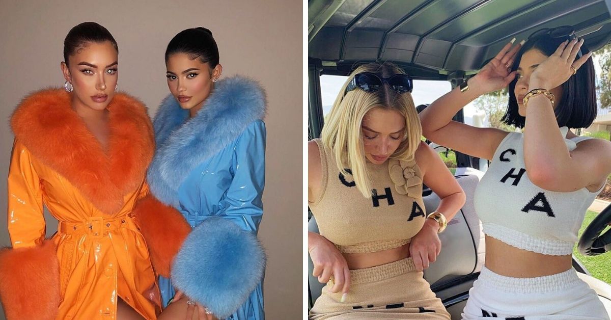 15 fotos de Kylie Jenner e seu círculo íntimo usando roupas que combinam