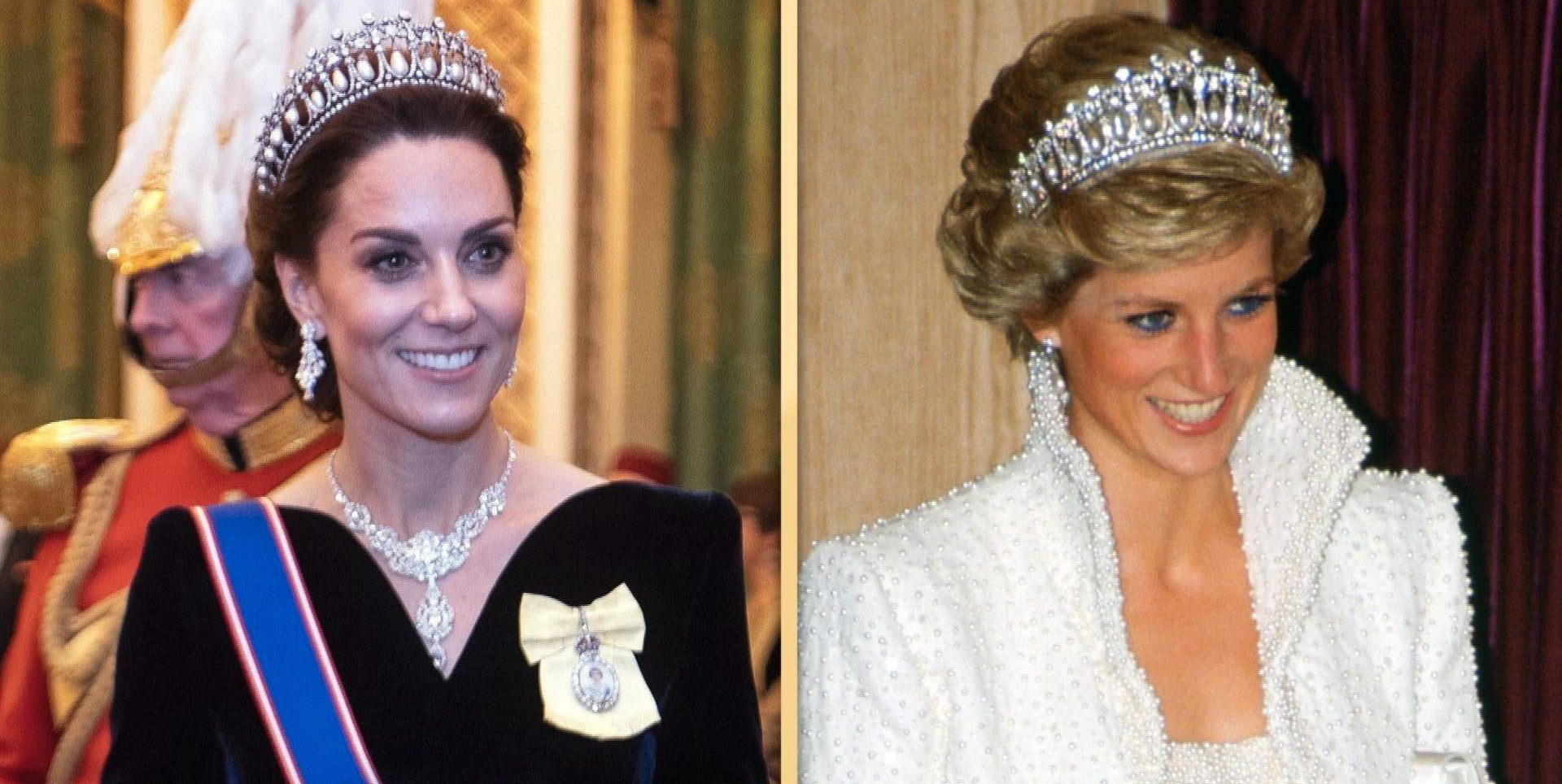 Kate Middleton usa o Bling da Princesa Diana!