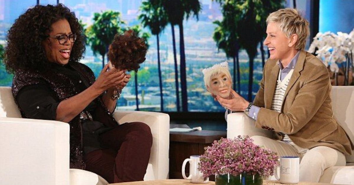 Quão próximas estão Ellen DeGeneres e Oprah Winfrey?