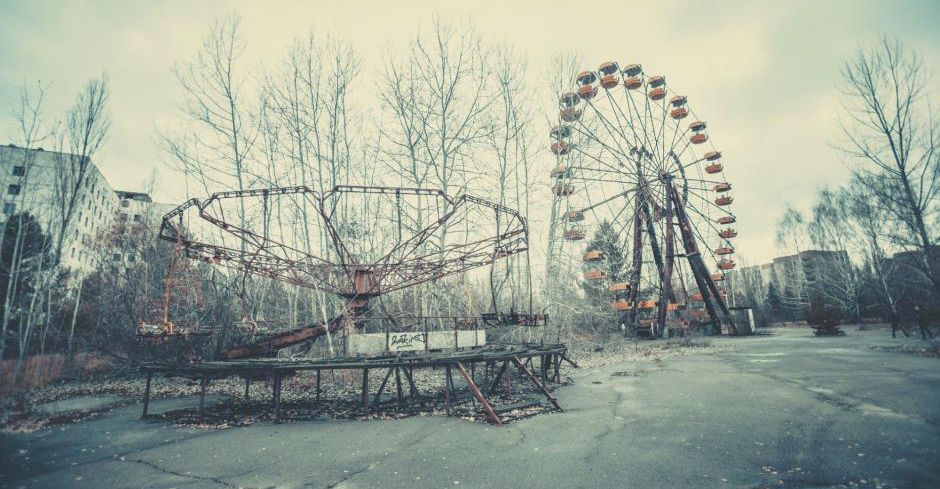 20 fotos assustadoras de parques temáticos abandonados