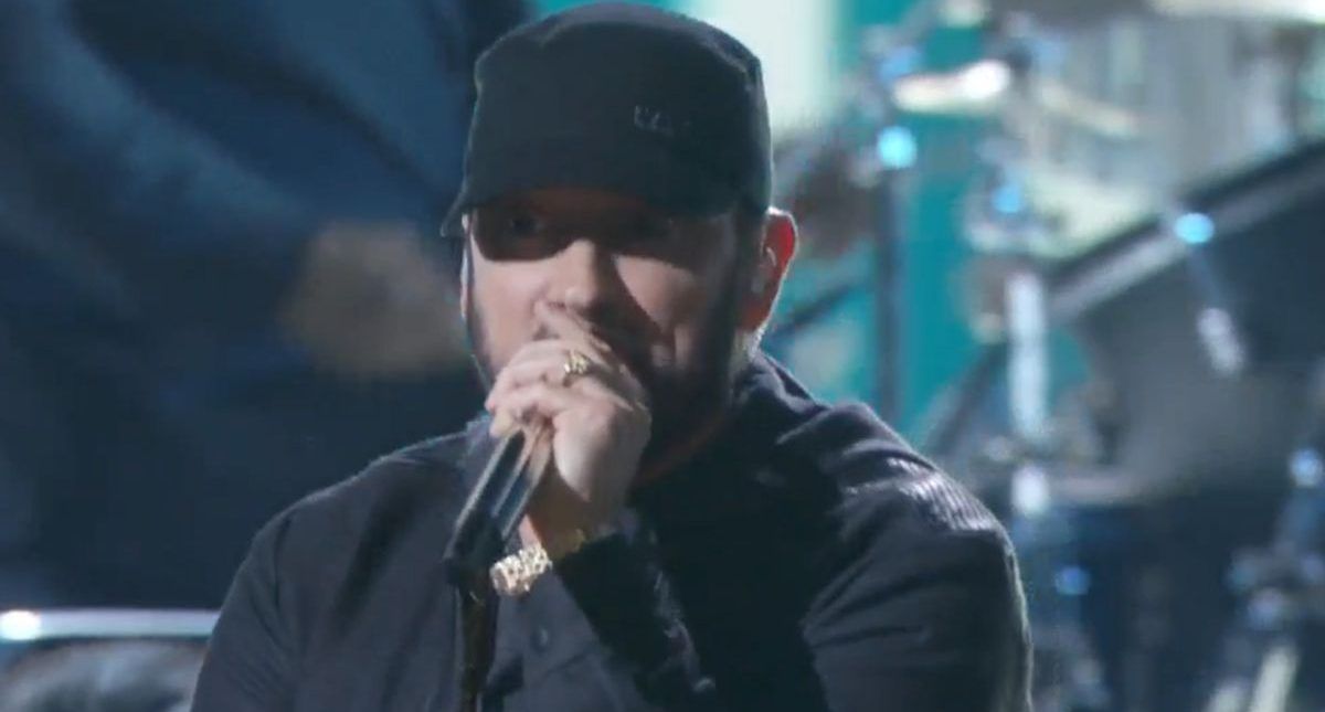 Eminem chocou o Oscar com o desempenho de ‘Lose Yourself’