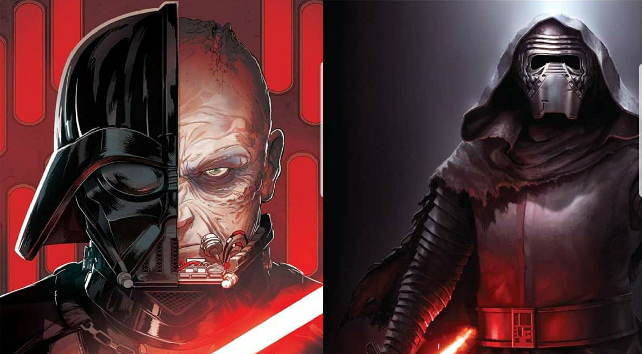 Darth Vader vs Kylo Ren: Aqui está quem é o Aprendiz Superior