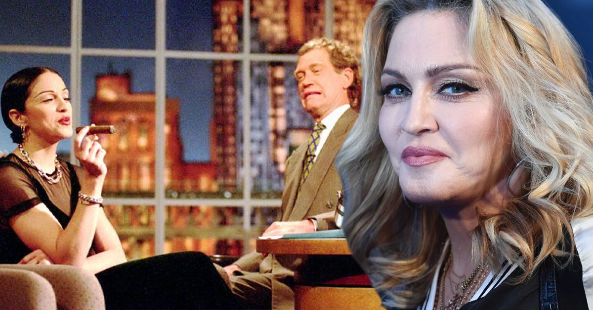 O que aconteceu entre David Letterman e Madonna?