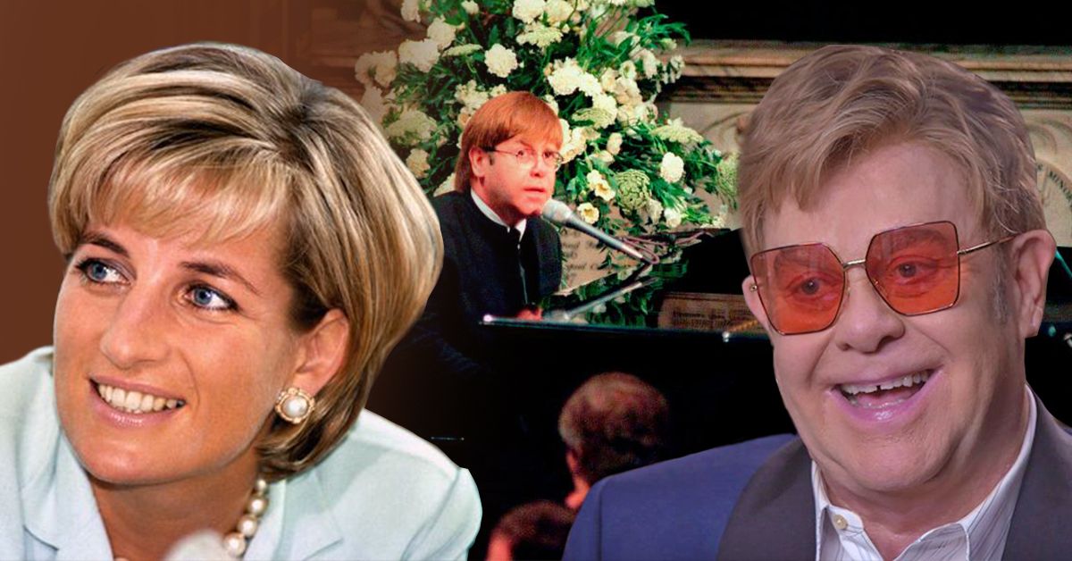 A realeza não queria que Elton John cantasse no funeral da princesa Diana, revelam novos documentos