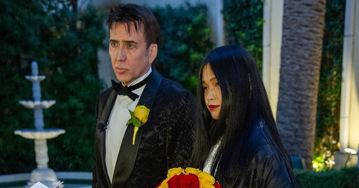Nicolas Cage recebe um olhar sério ao se casar pela quinta vez
