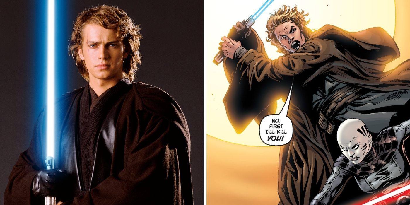 ‘Star Wars’ A história de como Anakin Skywalker ficou com a cicatriz