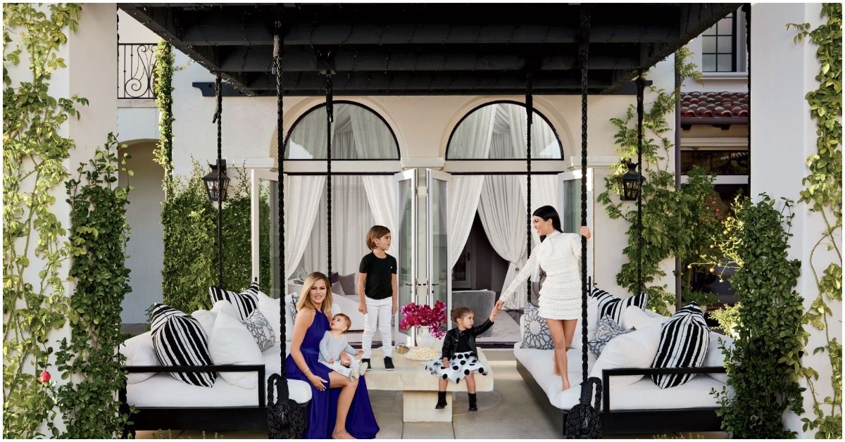 Uma olhada na casa classicamente elegante de Kourtney Kardashian