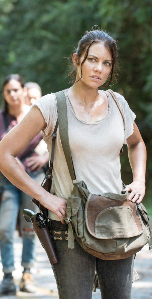 Lauren Cohen como Maggie Greene - The Walking Dead _ Temporada 5, Episódio 10