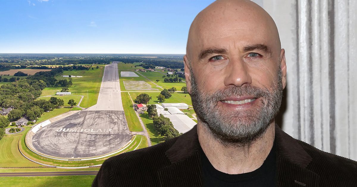Quanto custa viver no bairro do aeroporto de John Travolta?