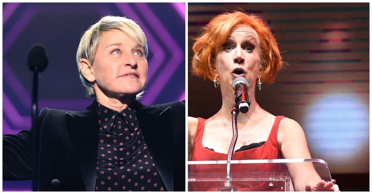 Kathy Griffin e Ellen DeGeneres ainda são inimigas?
