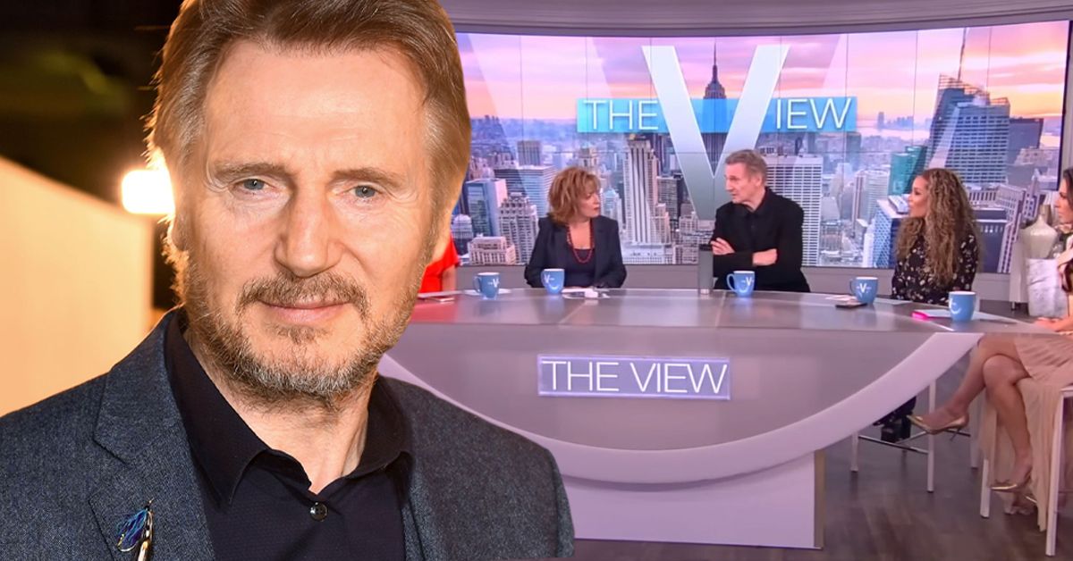 Liam Neeson não ficou impressionado com sua entrevista no programa, e os fãs concordam completamente