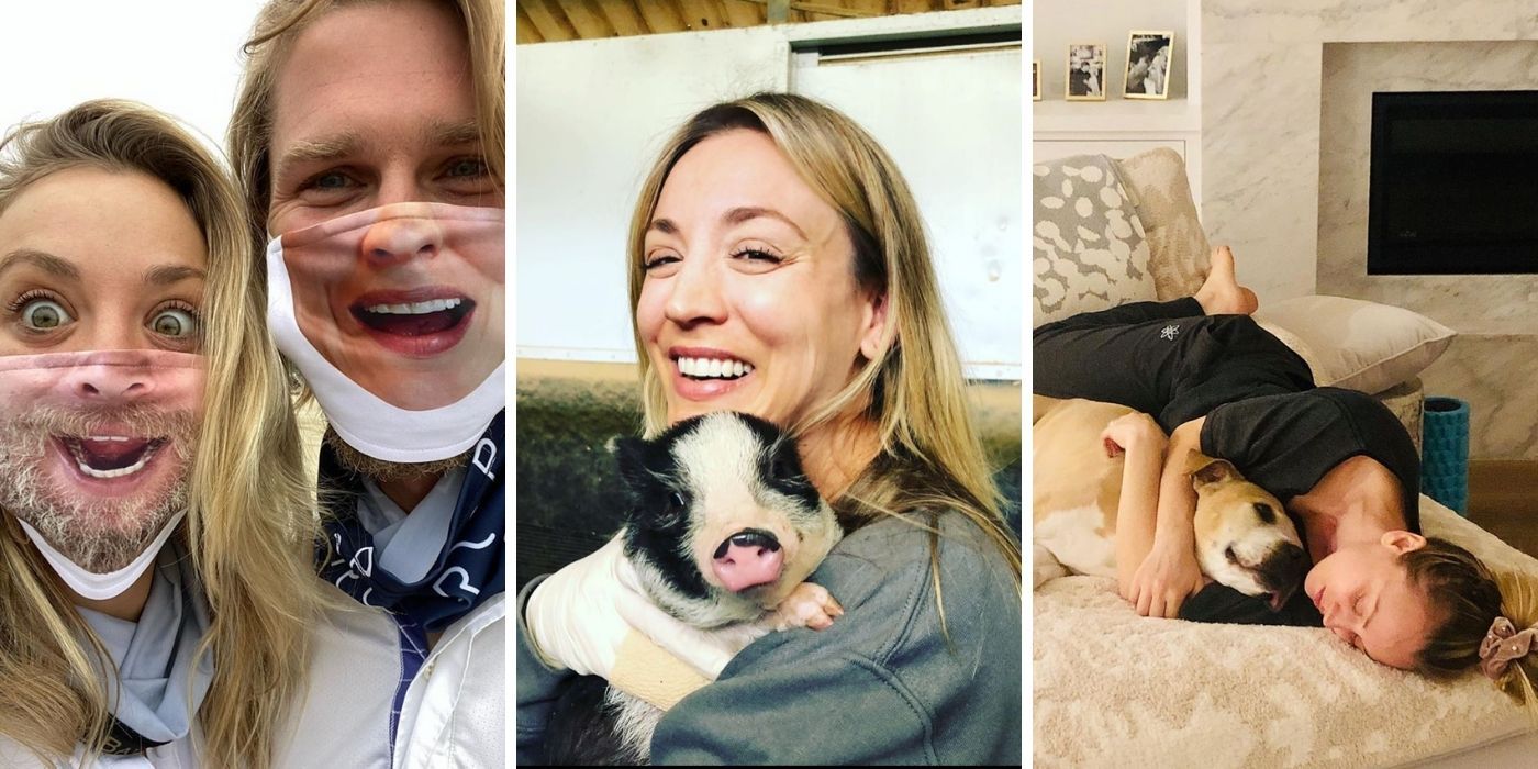 A The Big Bang Theory: 10 das postagens mais saudáveis ​​de Kaley Cuoco no Instagram