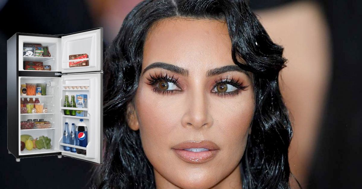 Veja o que há dentro do Kim Kardashian’s … 9 Geladeiras