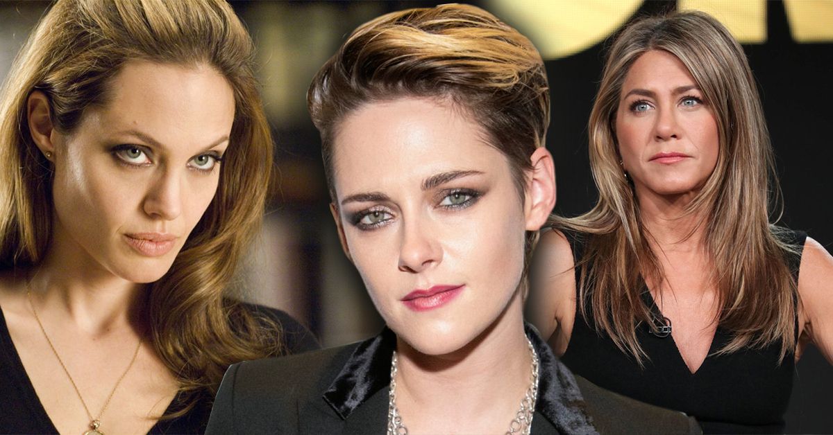 Kristen Stewart disse uma vez que Jennifer Aniston só era popular “por causa de Angelina Jolie”