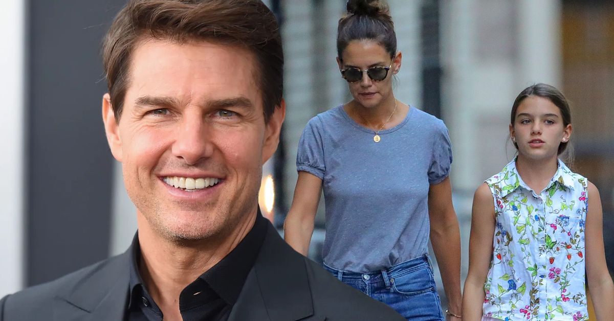 O nascimento da filha de Tom Cruise e Katie Holmes foi objeto de um boato maluco, mas parcialmente verdadeiro
