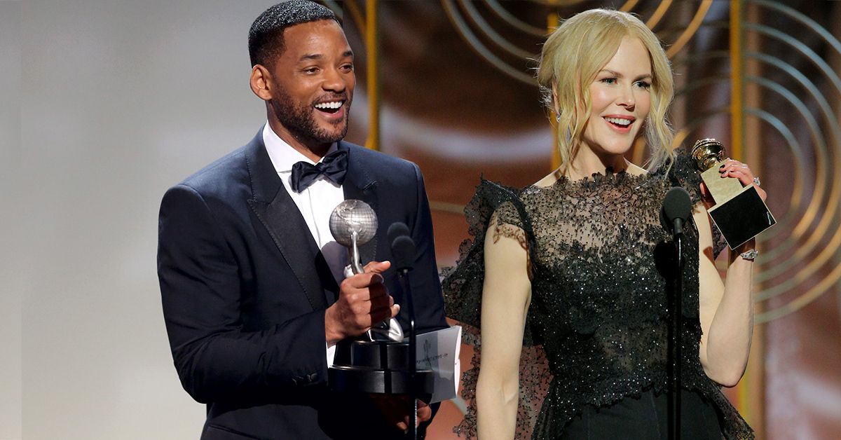‘O Globo de Ouro’: Will Smith e Nicole Kidman ganham muito, mas quase ninguém está assistindo