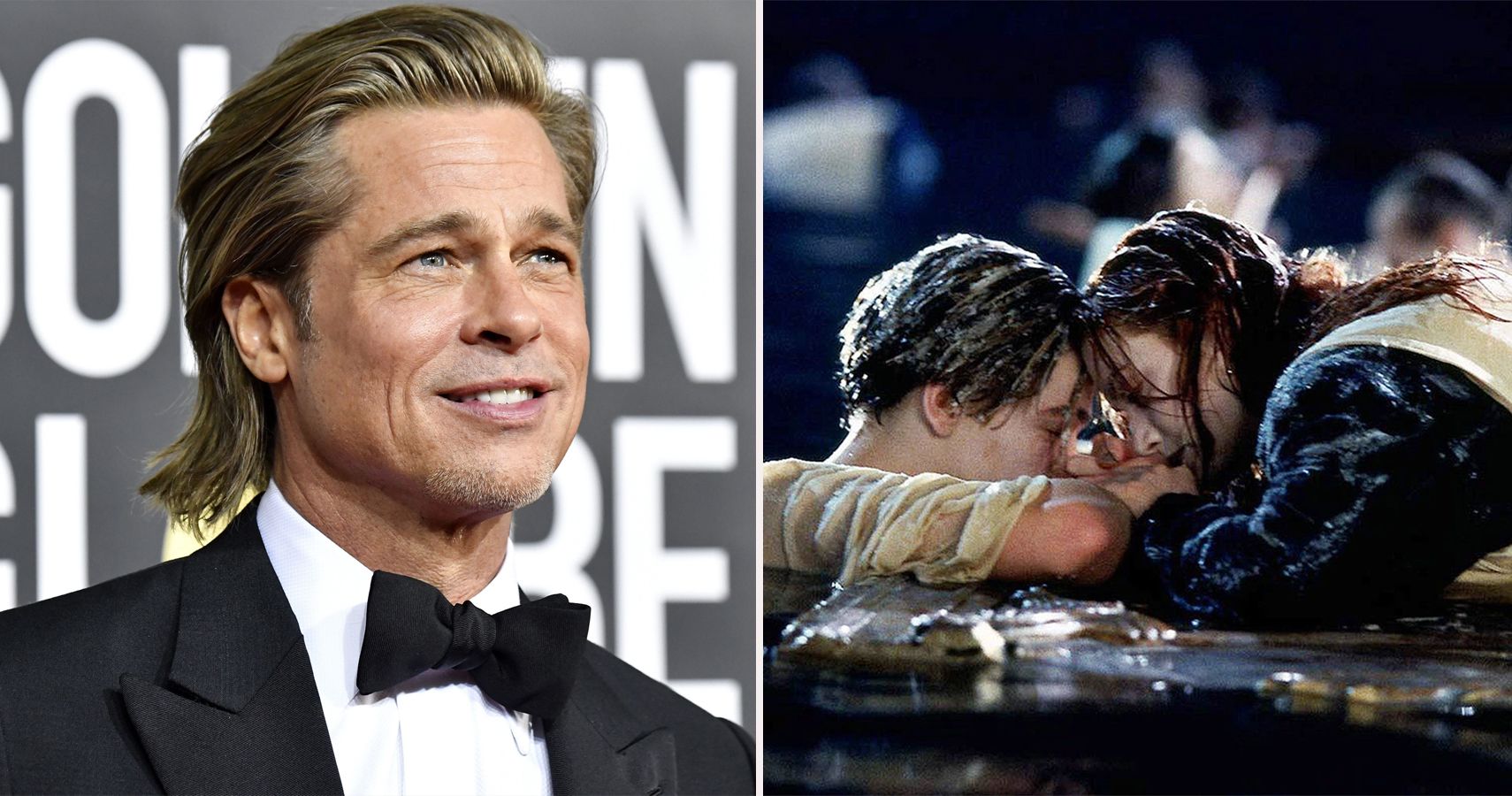 Brad Pitt incomoda Leo DiCaprio no Globo de Ouro