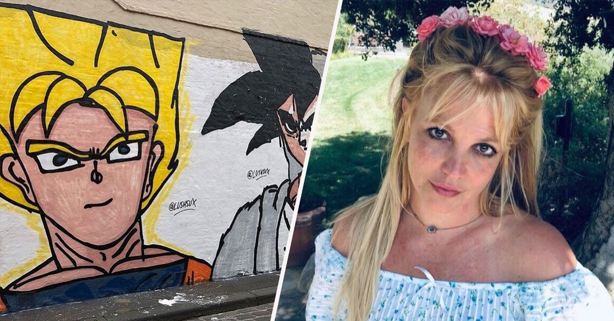 Britney Spears grita para o artista de Meme por pintar os desenhos de ‘Dragon Ball’ de seu filho