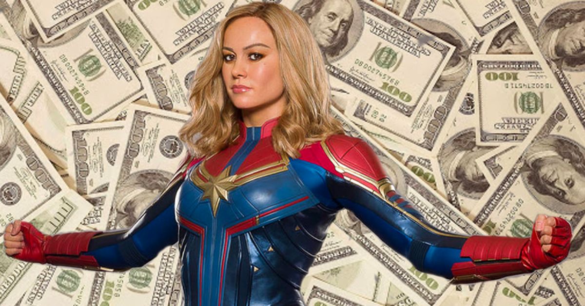Brie Larson costumava se preocupar com dinheiro antes do Capitão Marvel … Agora ela ganha o banco