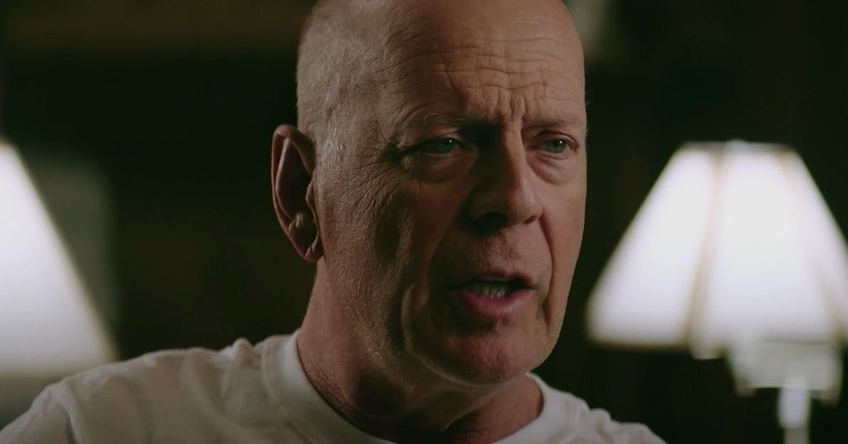 Bruce Willis em cena do filme Elefante Branco
