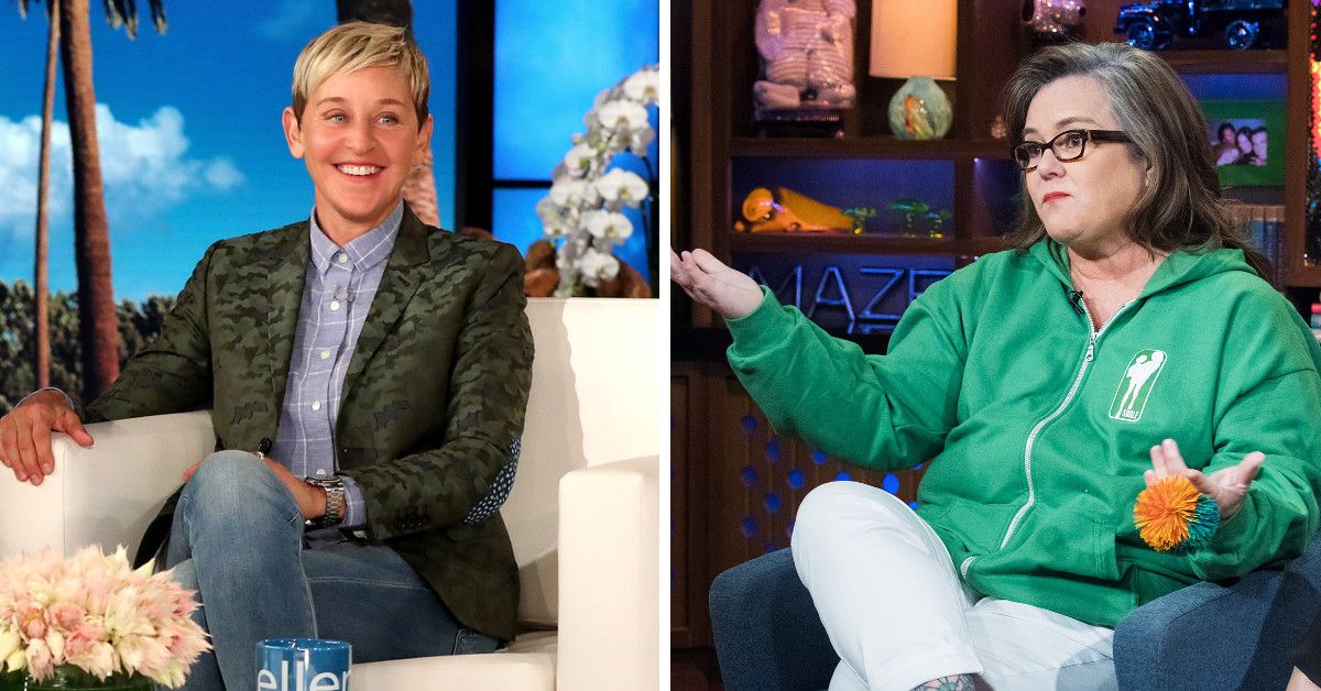 O que aconteceu entre Rosie O’Donnell e Ellen DeGeneres?