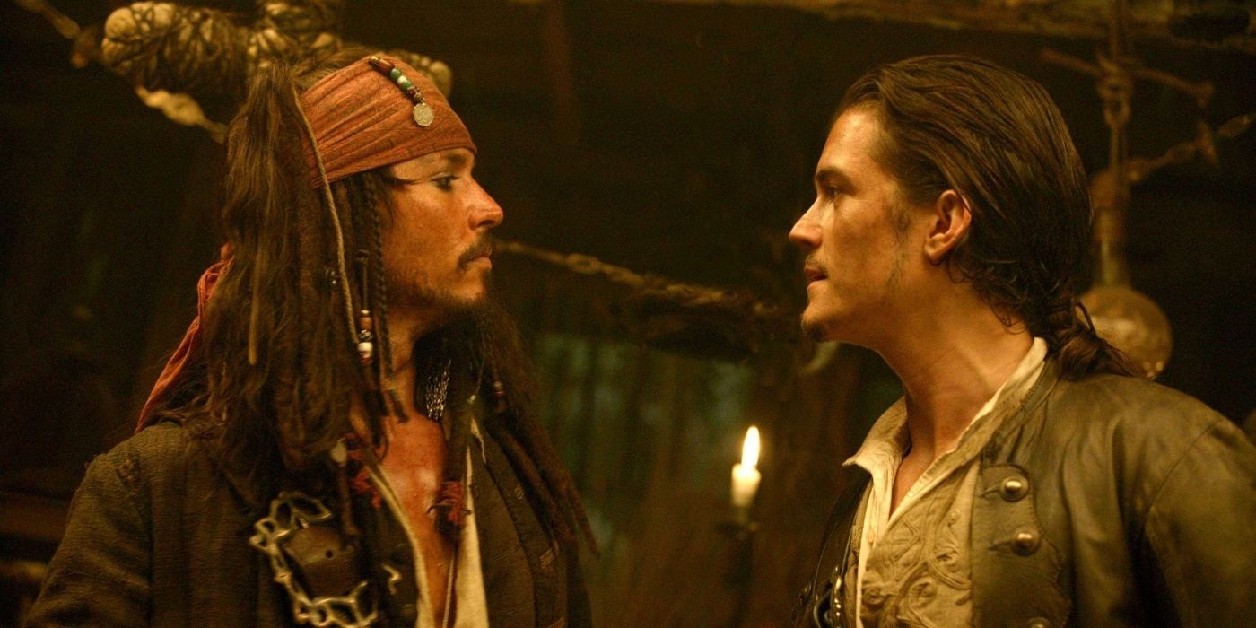 O que Orlando Bloom disse sobre o beijo de Keira Knightley e Johnny Depp em ‘Piratas do Caribe’
