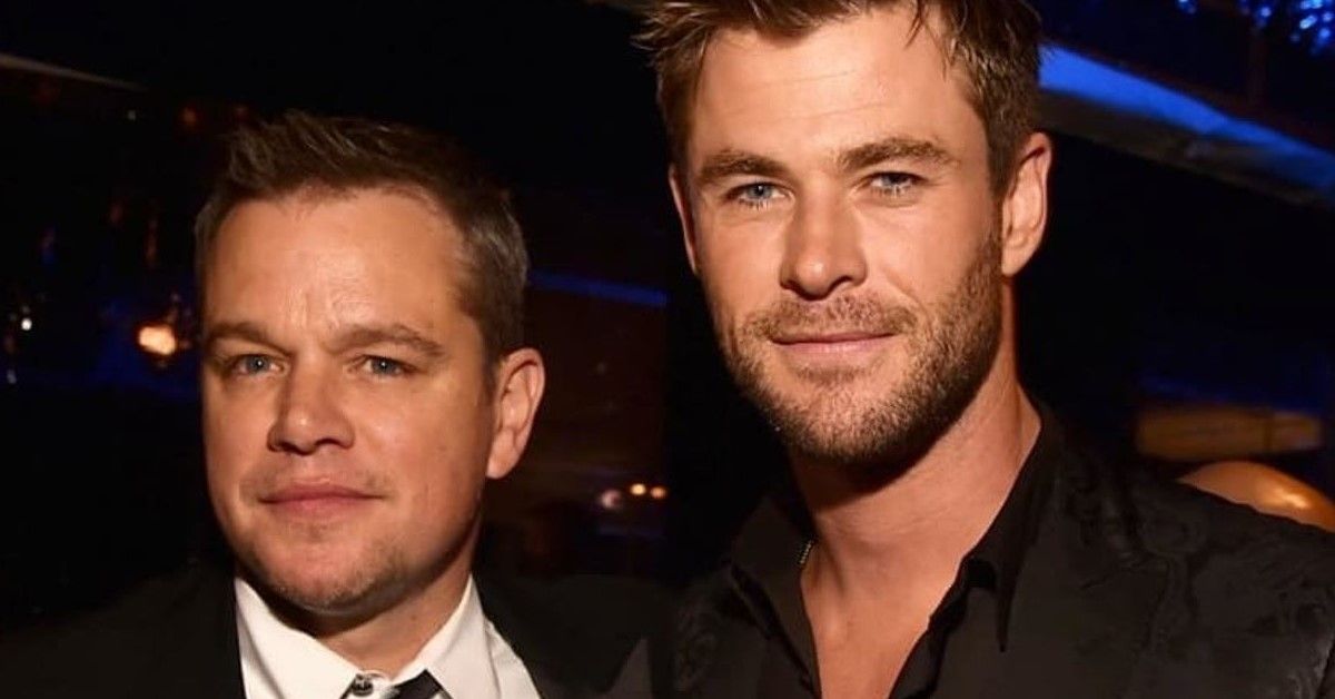 A verdade sobre o relacionamento de Matt Damon e Chris Hemsworth