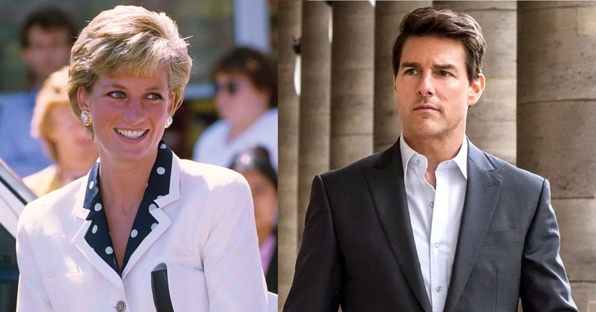 Apesar de uma grande paixão, a princesa Diana mudou de ideia sobre namorar Tom Cruise por um motivo