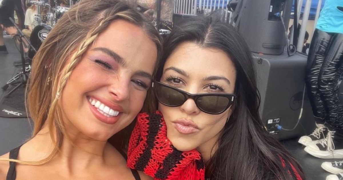 A improvável amizade de Addison Rae e Kourtney Kardashian começou com um amigo de celebridade em comum