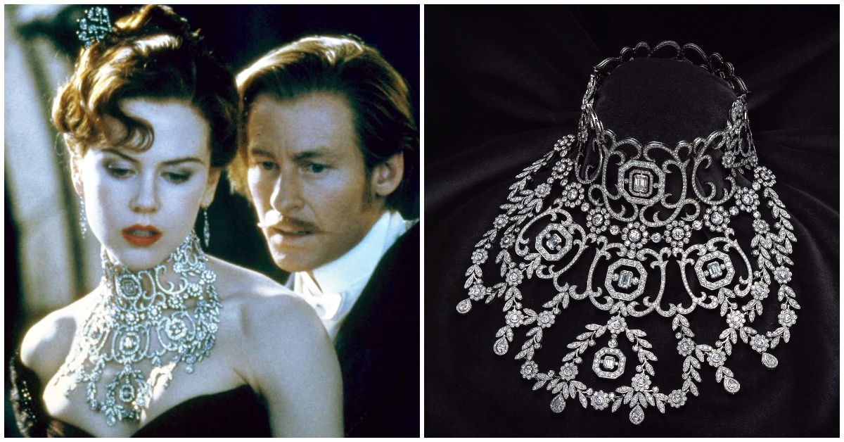 O colar de Nicole Kidman em ‘Moulin Rouge’ foi o colar mais caro já feito para o cinema