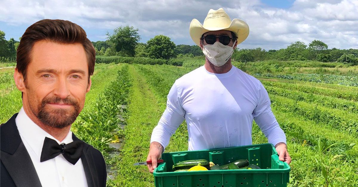 Hugh Jackman revela que está trabalhando em uma fazenda para famílias necessitadas