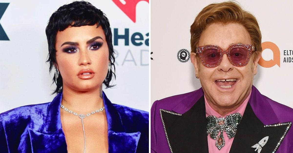Quão próximos estão Demi Lovato e Elton John?