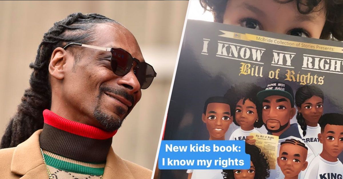 Snoop Dogg mostra que seu neto está lendo um livro sobre ‘I Know My Rights’